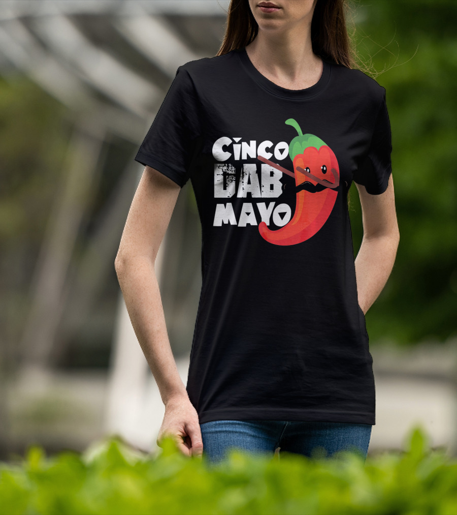 Cinco De Mayo Dab Pepper T-Shirt