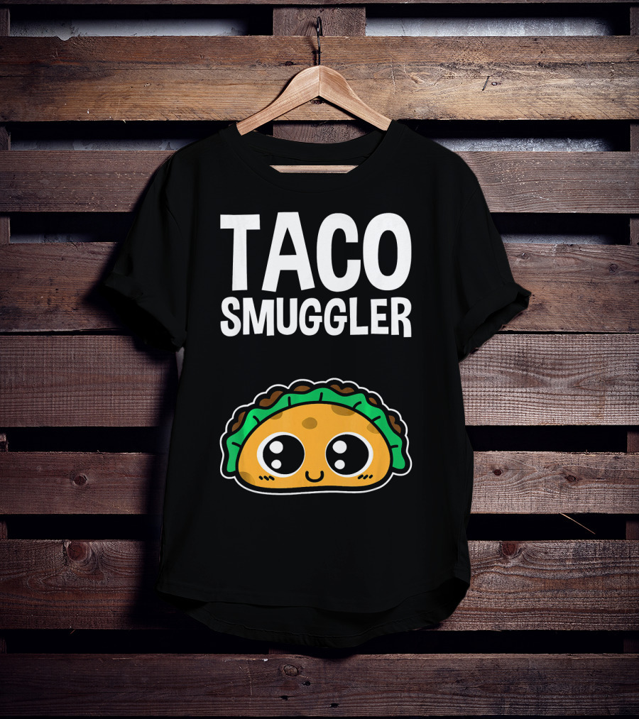 Creative Taco Smuggler Cute Cinco De Mayo Pregnancy Announcement T-Shirt