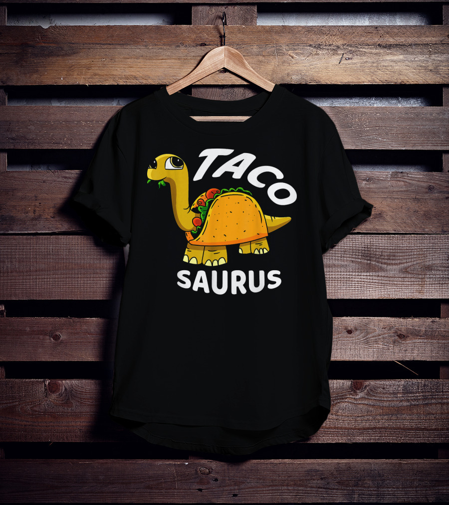 Tacosaurus Dinosaur Humor Cinco De Mayo T-Shirt