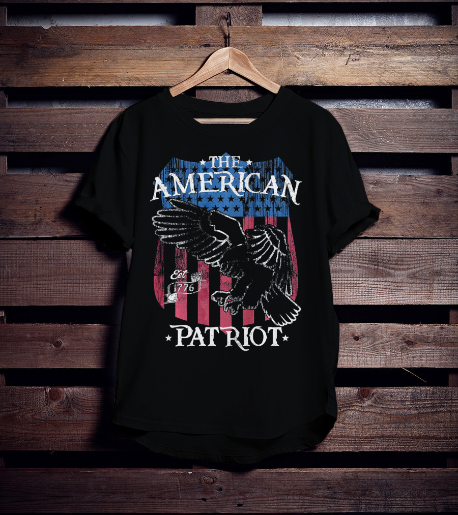 The American Patriot Est 1776 Eagle T-Shirt