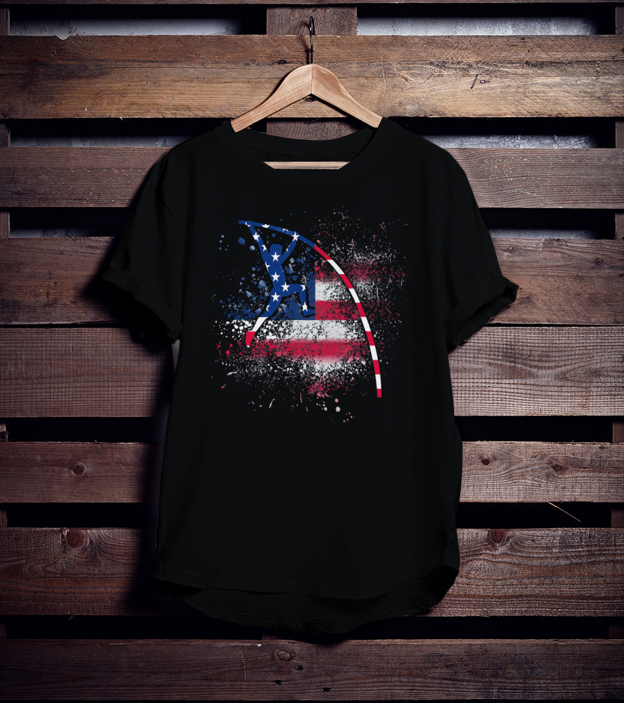 Independence Day Pole Vaulting T-Shirt