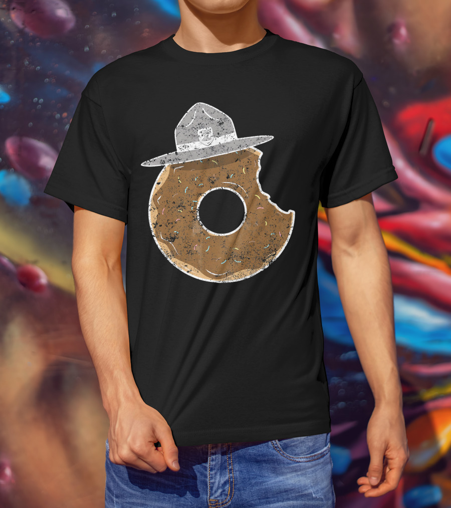 Police Donut State Police State Hat T-Shirt