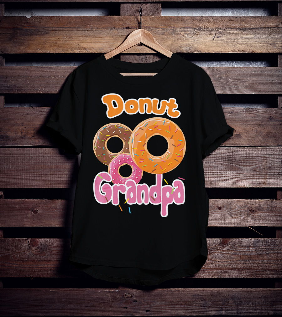 Donut Grandpa Trio Sprinkles T-Shirt