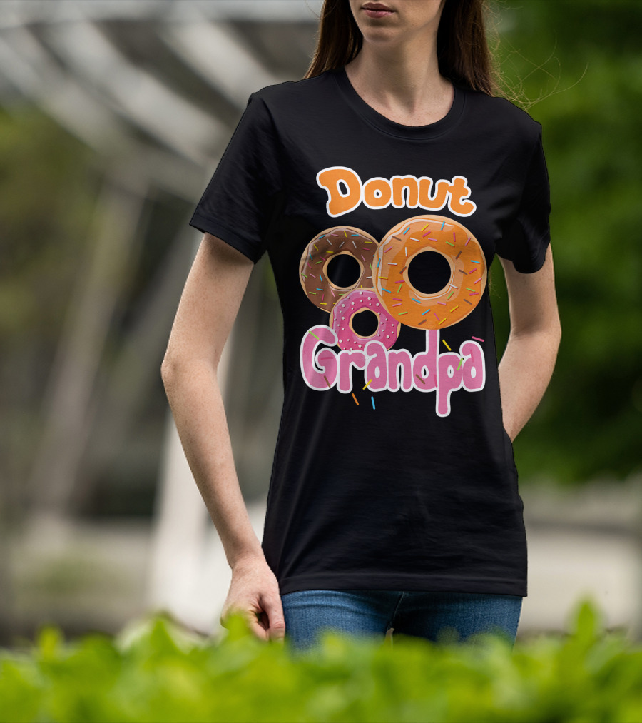 Donut Grandpa Trio Sprinkles T-Shirt