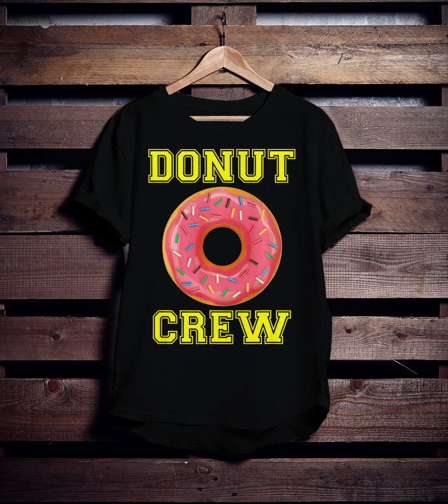 Donut Crew Fun Birthday Party Group T-Shirt