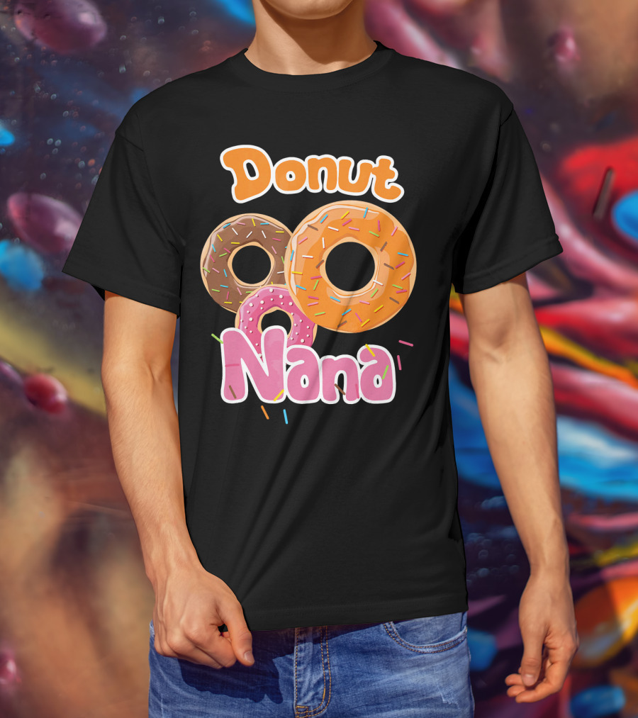 Donut Nana Sprinkled Doughnut Trio T-Shirt