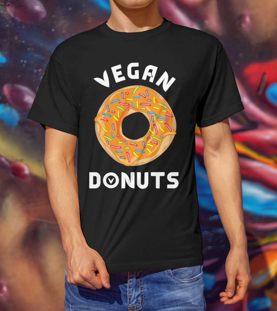 VEGAN DONUTS DESSERT T-Shirt