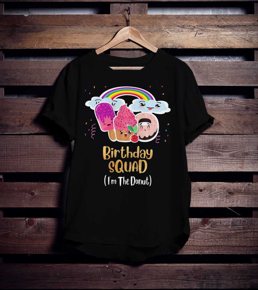 Birthday Squad Funneh Cute Team I'm The Donut T-Shirt