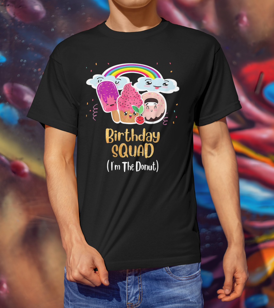 Birthday Squad Funneh Cute Team I'm The Donut T-Shirt