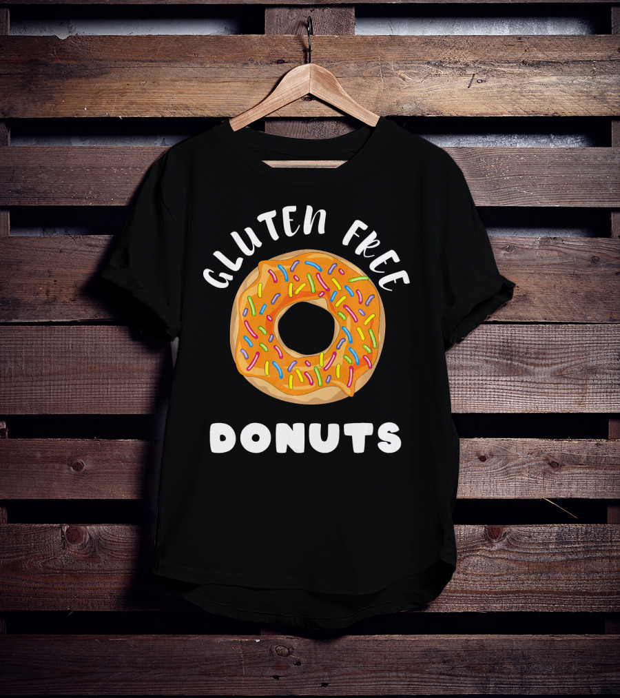 Gluten Free Sprinkled Donuts T-Shirt