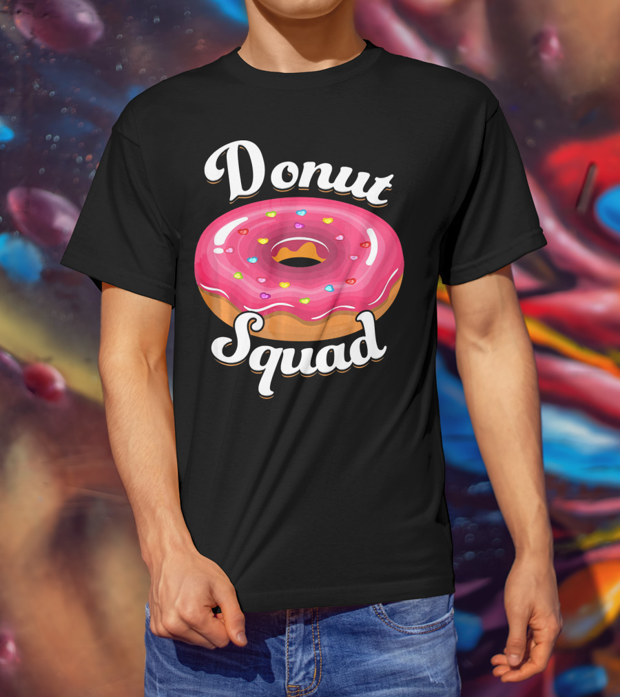 Donut Squad Sweet Treat Delight T-Shirt