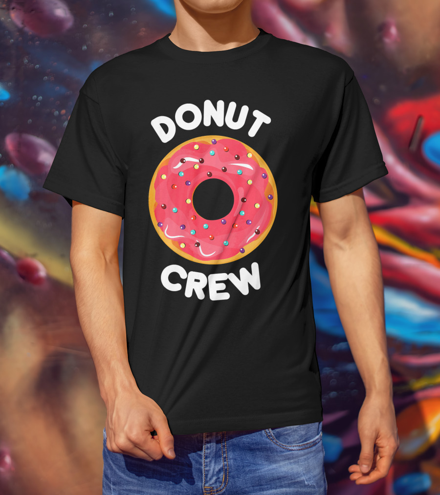 Donut Crew Sprinkles Party T-Shirt