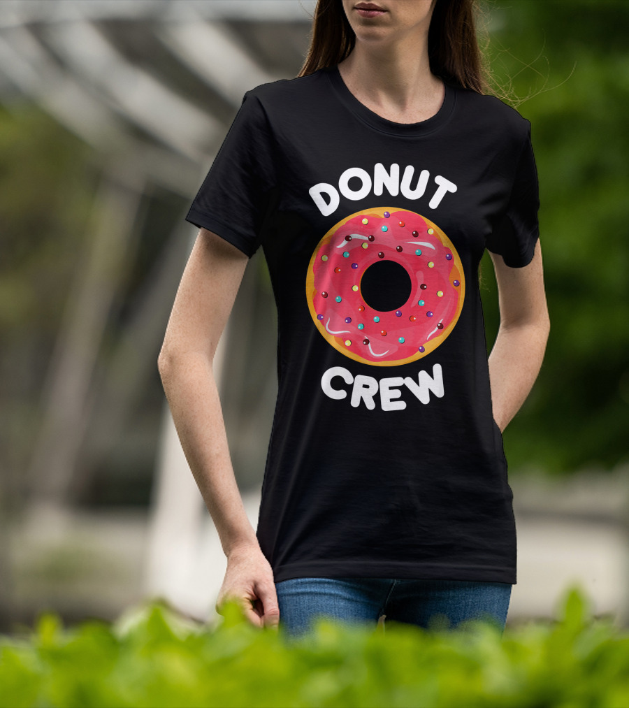 Donut Crew Sprinkles Party T-Shirt