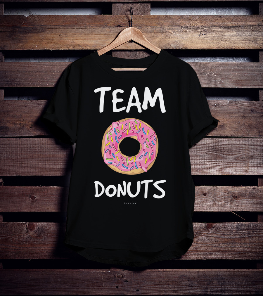 Team Donuts Funny Lumaliux T-Shirt