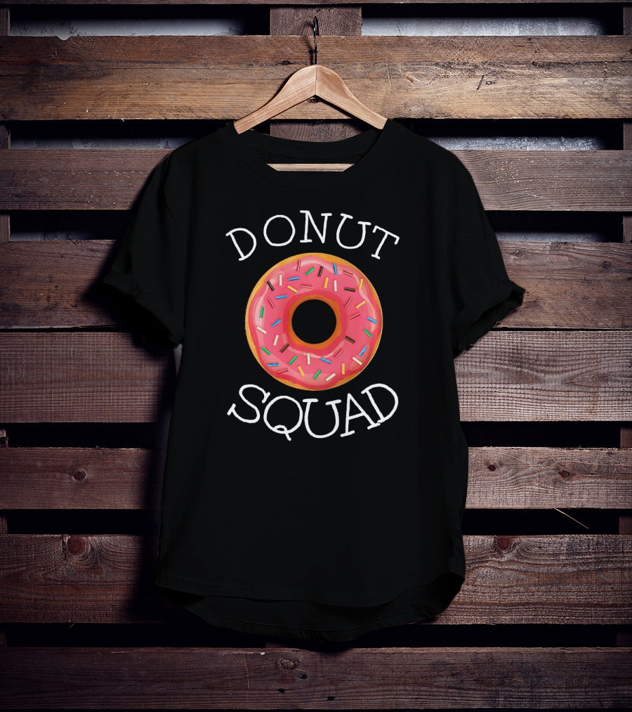 Donut Squad Funny Sprinkled Doughnut T-Shirt
