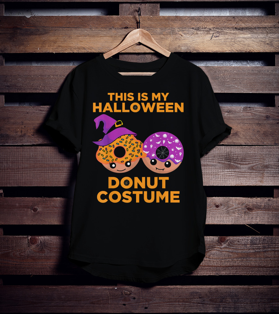 This Is My Halloween Donut Costume T-Shirt
