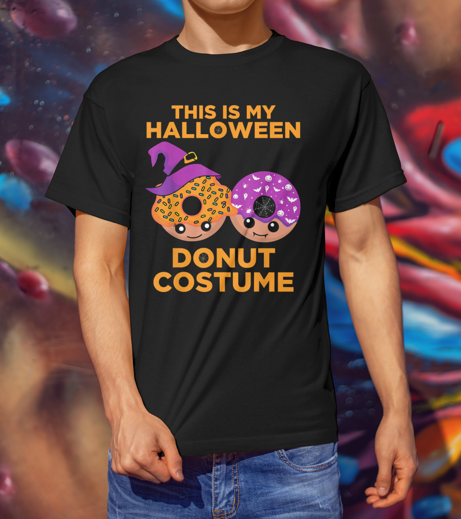 This Is My Halloween Donut Costume T-Shirt