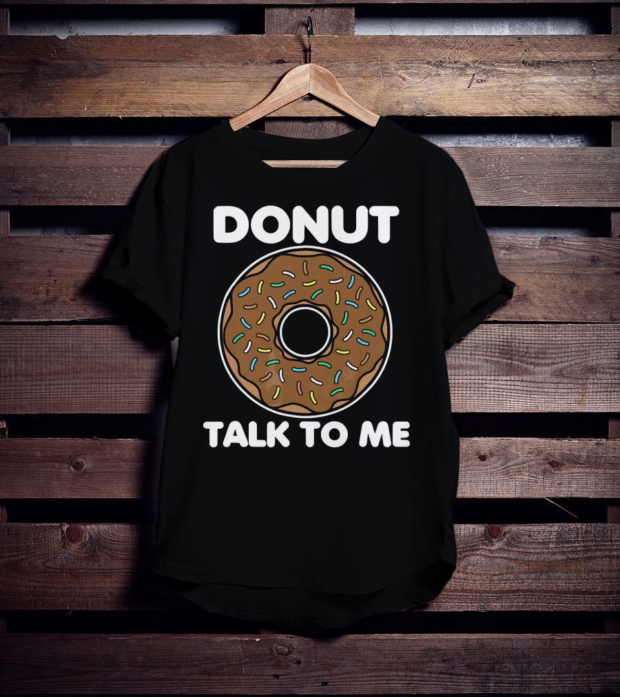 DONUT Talk To Me Choco Sprinkles T-Shirt