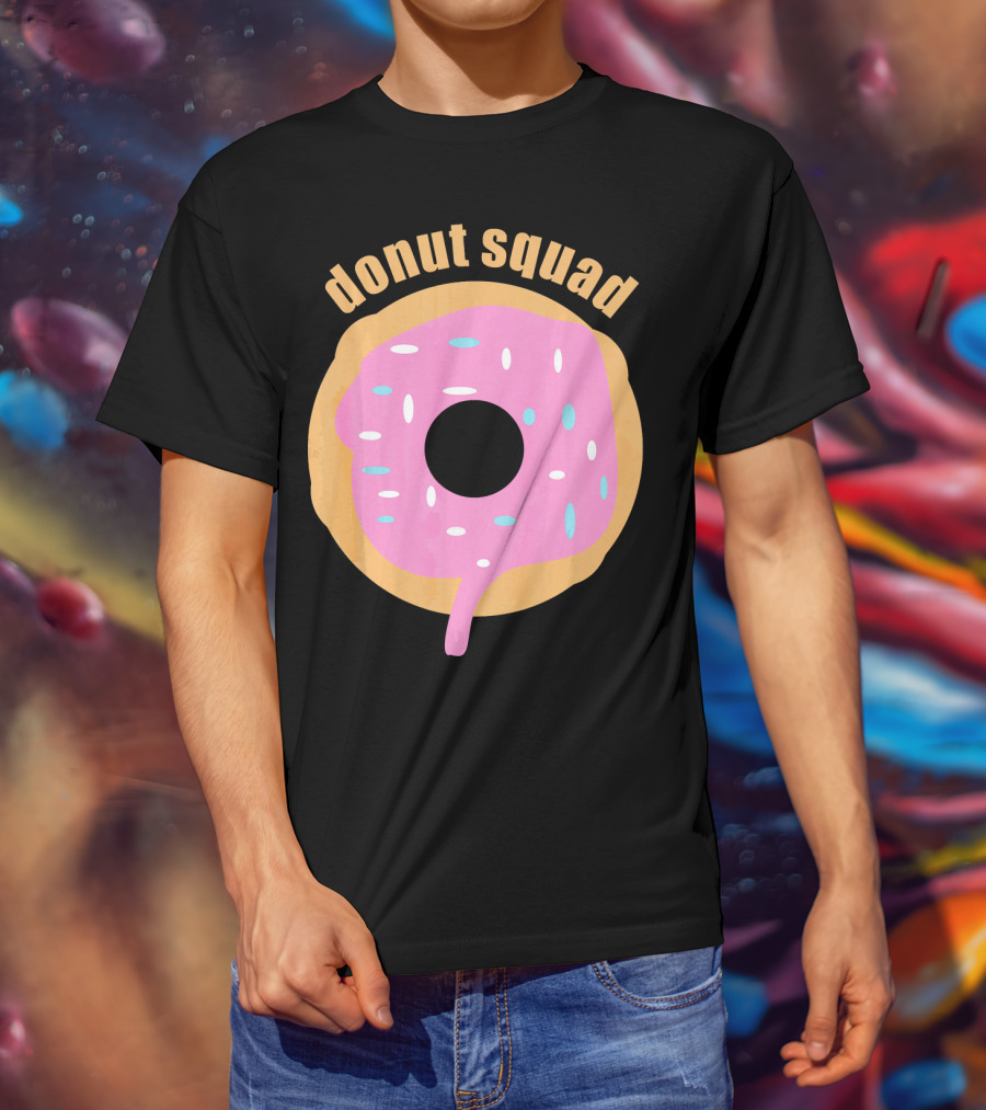 Donut Squad Funny Foodie Bakery T-Shirt