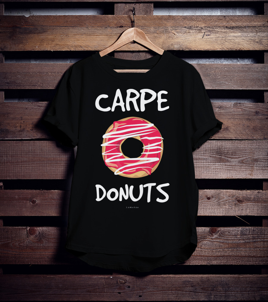 CARPE DONUTS Funny Lumaprints T-Shirt
