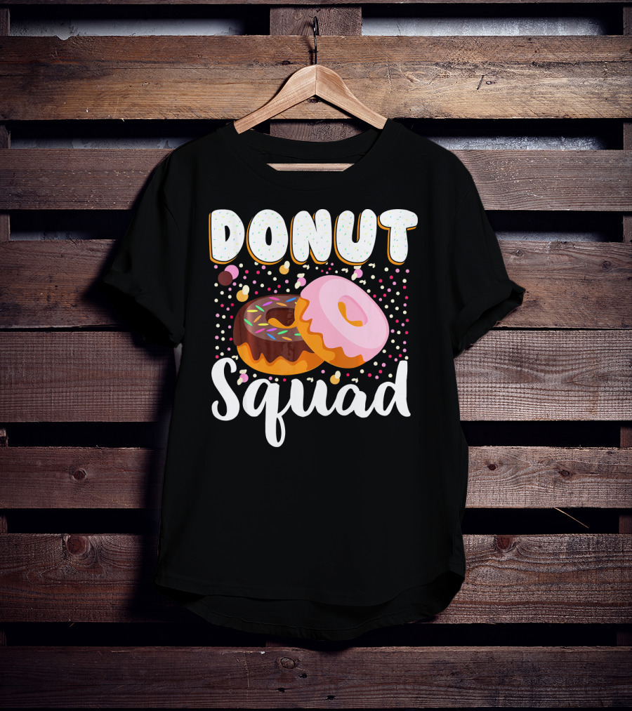 Donut Squad Funny Donut Lover Sprinkle Donut Part T-Shirt
