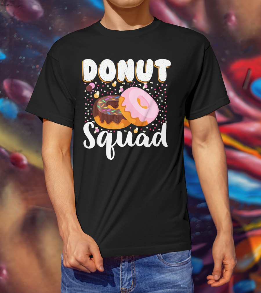 Donut Squad Funny Donut Lover Sprinkle Donut Part T-Shirt