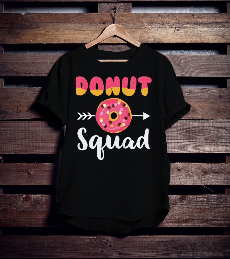 Donut Squad Funny Donut Lover Party T-Shirt