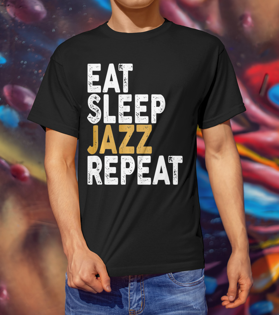 Eat Sleep Jazz Repeat Jazz T-Shirt