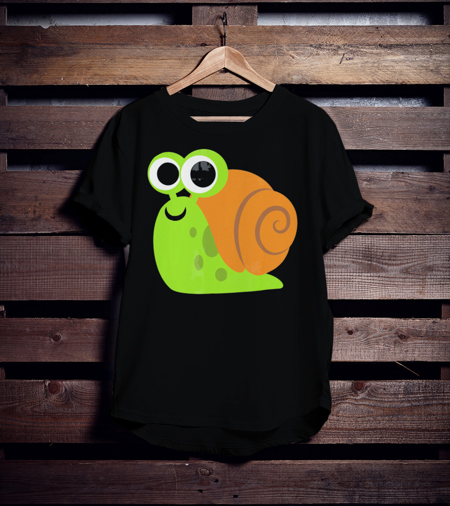 Cute Snail Emoji Lovers Shell T-Shirt
