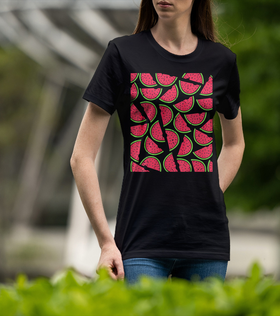 Watermelon Funny Summer Melon T-Shirt
