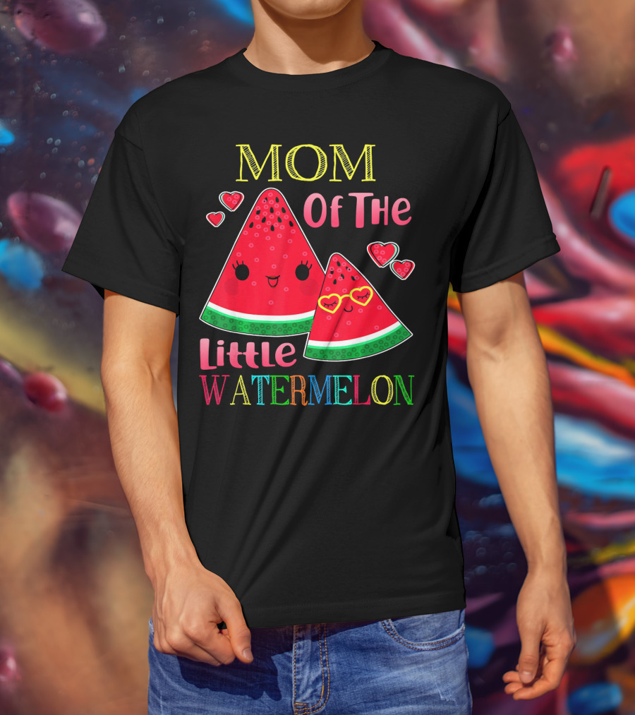 Mom Of The Little Watermelon T-Shirt