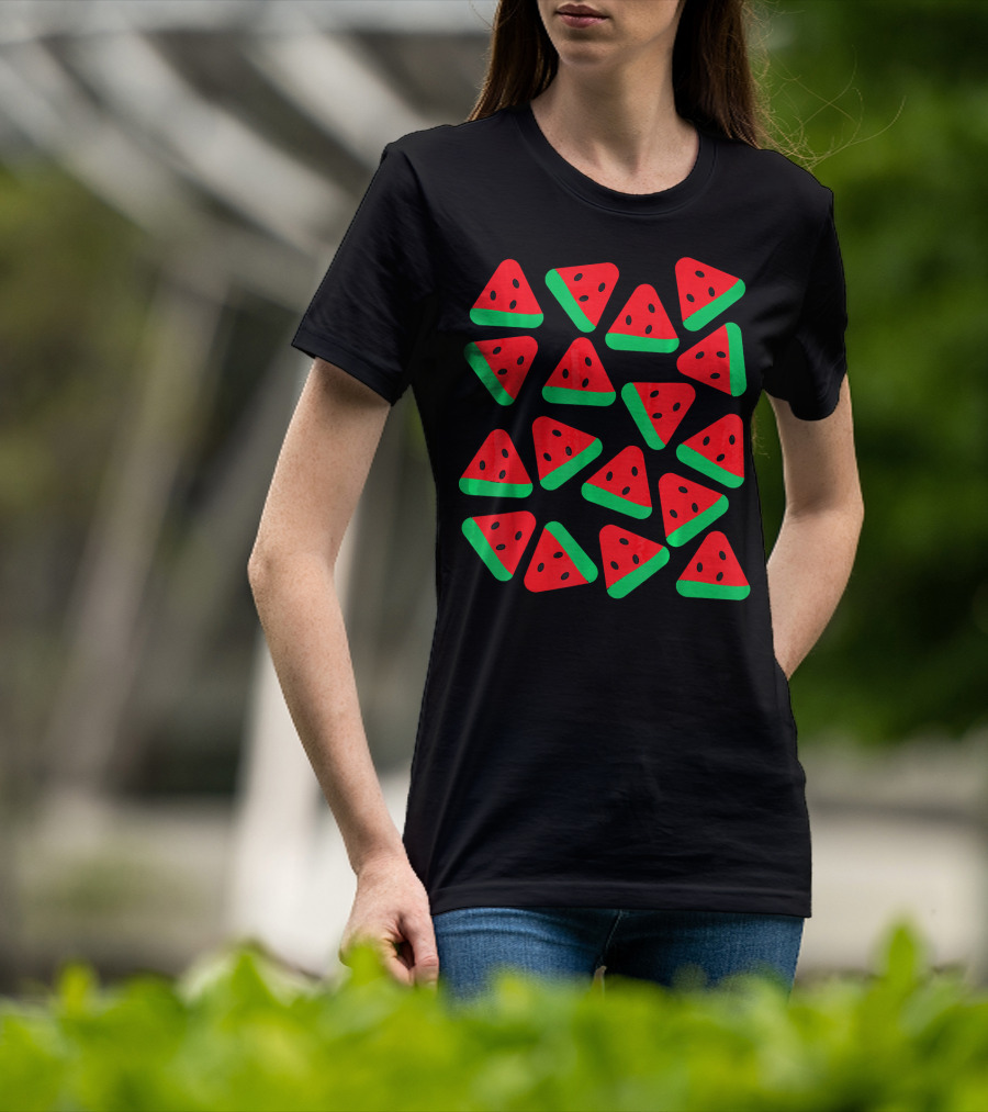 Have A Nice Day - Watermelon Man Pattern Summer Fruit Fun T-Shirt