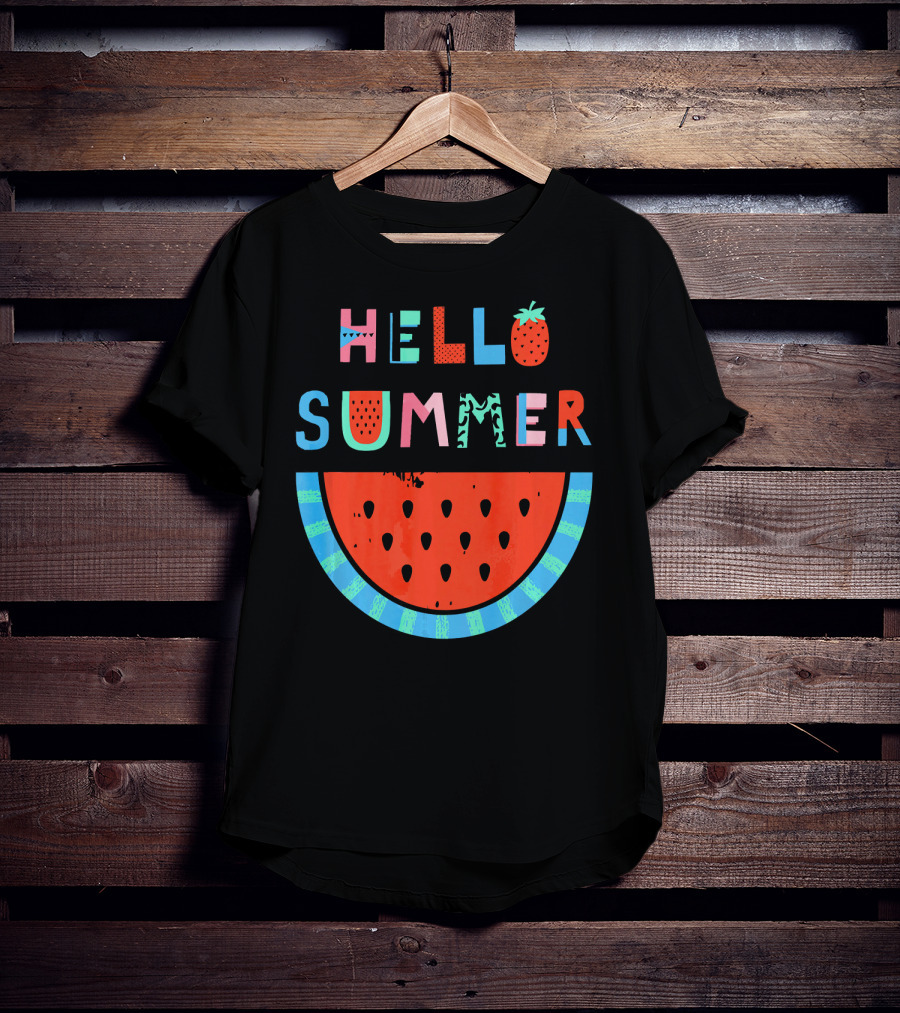 Hello Summer Fun Watermelon T-Shirt