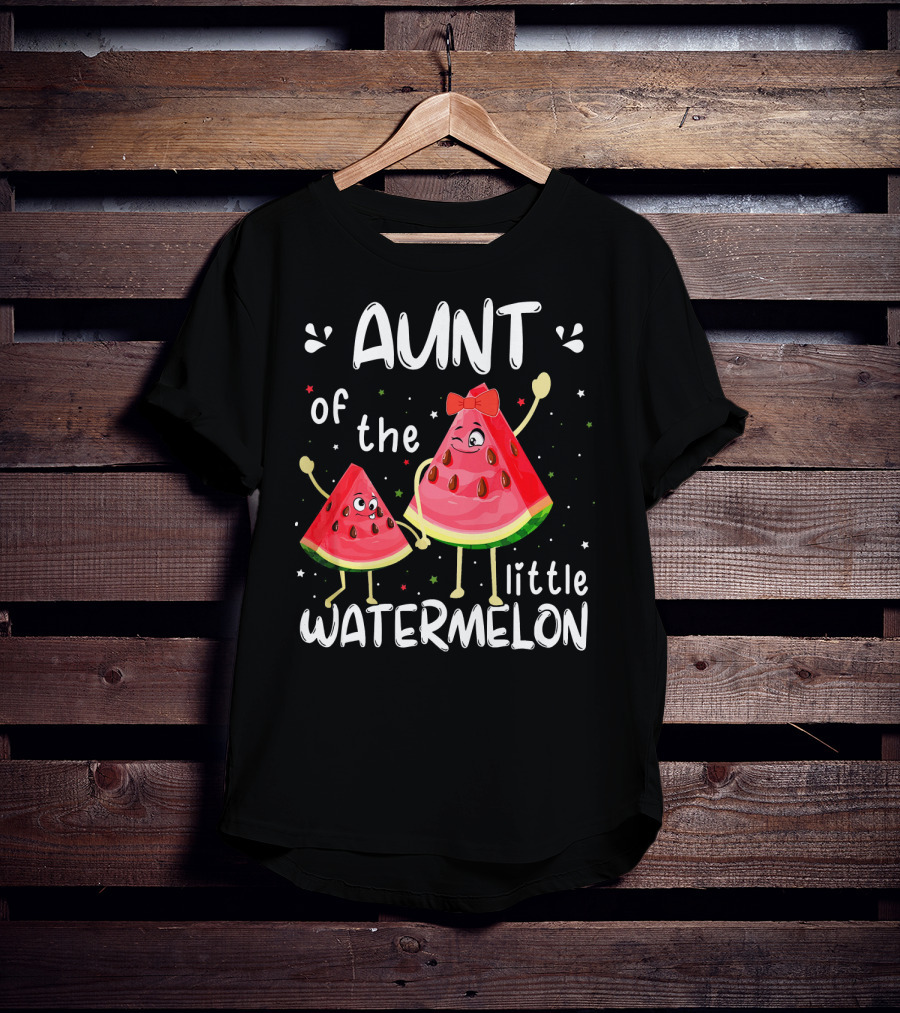 Aunt Of The Little Watermelon T-Shirt