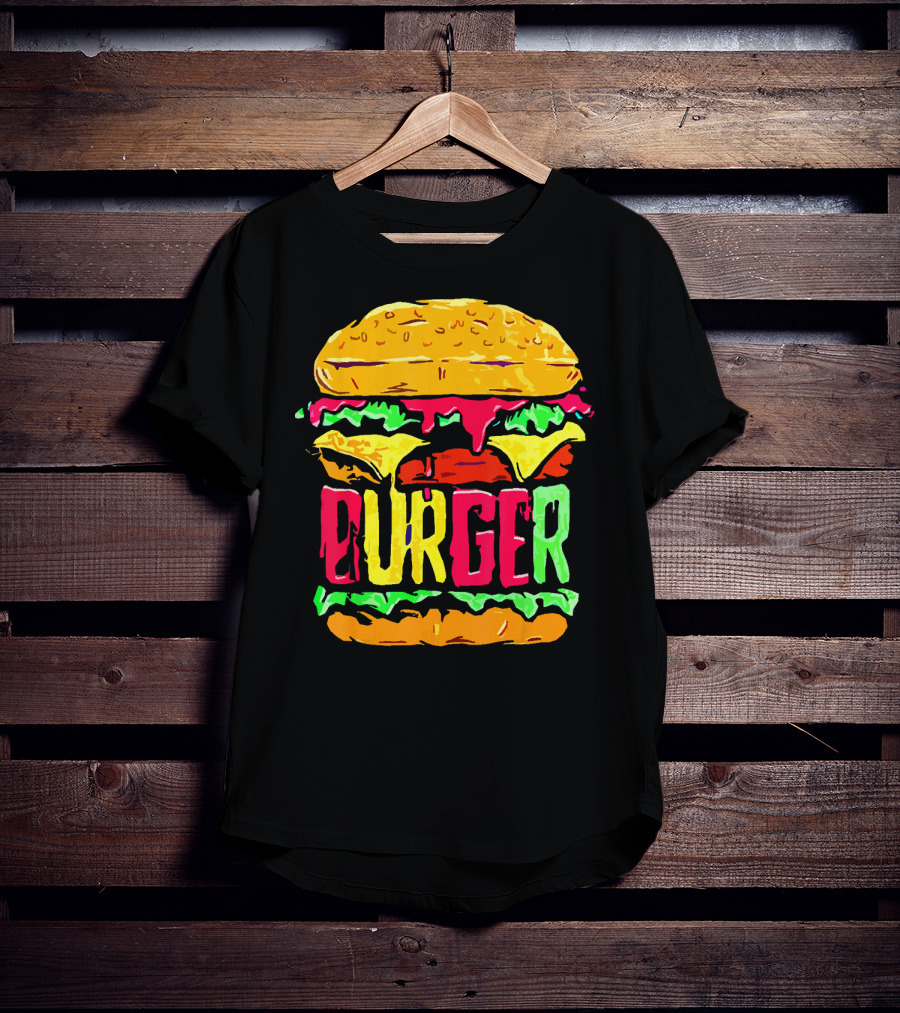 Burger Layers Giant Hamburger T-Shirt