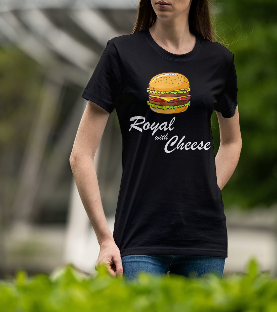 Royal With Cheese Hamburger T-Shirt