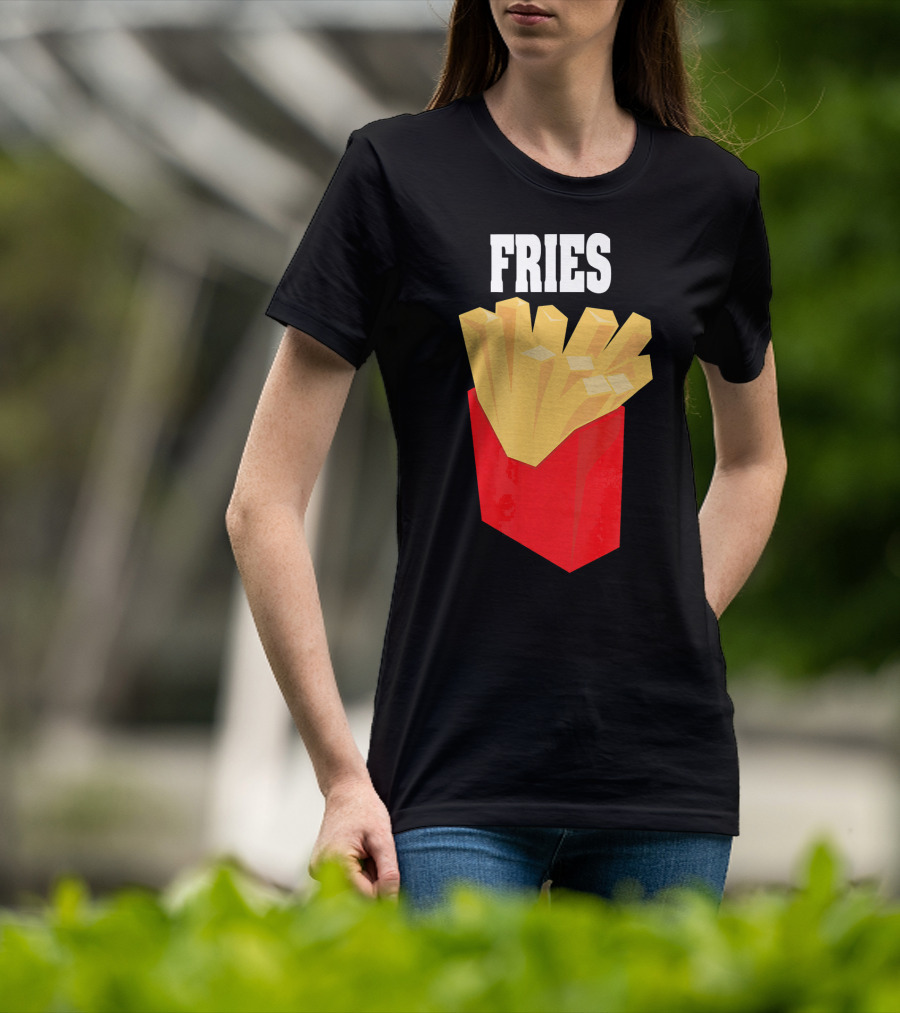 FRIES French Fries Box T-Shirt