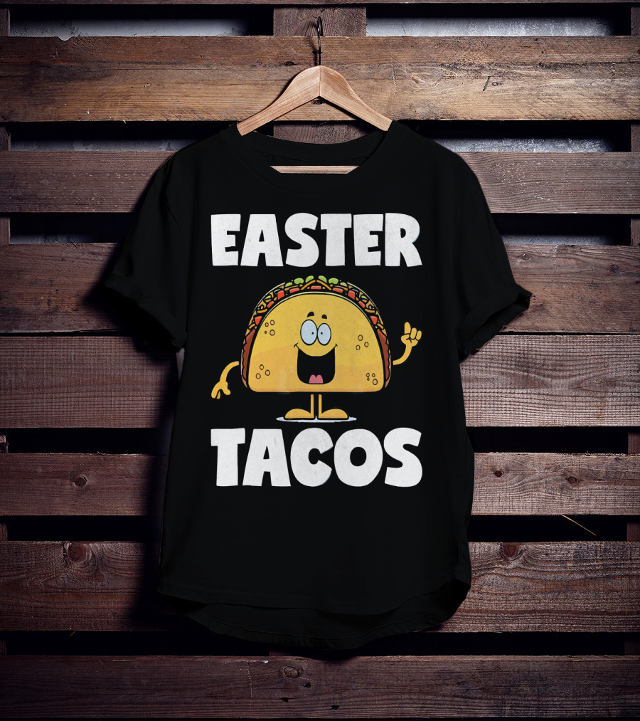 Easter Tacos Vintage Funny Easter T-Shirt