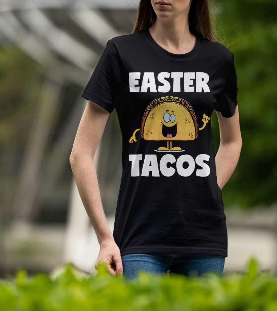 Easter Tacos Vintage Funny Easter T-Shirt