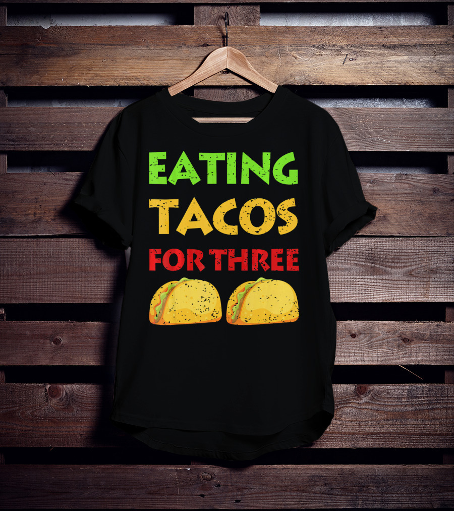 Moms Of Twins Eating Tacos For Three Mexi T-Shirt