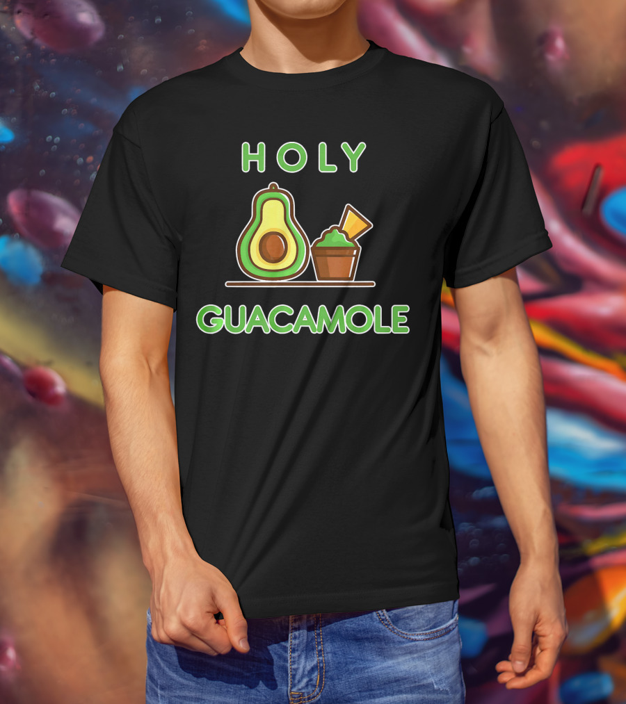 Holy Guacamole Avocado Mexican Food Love Iconic T-Shirt