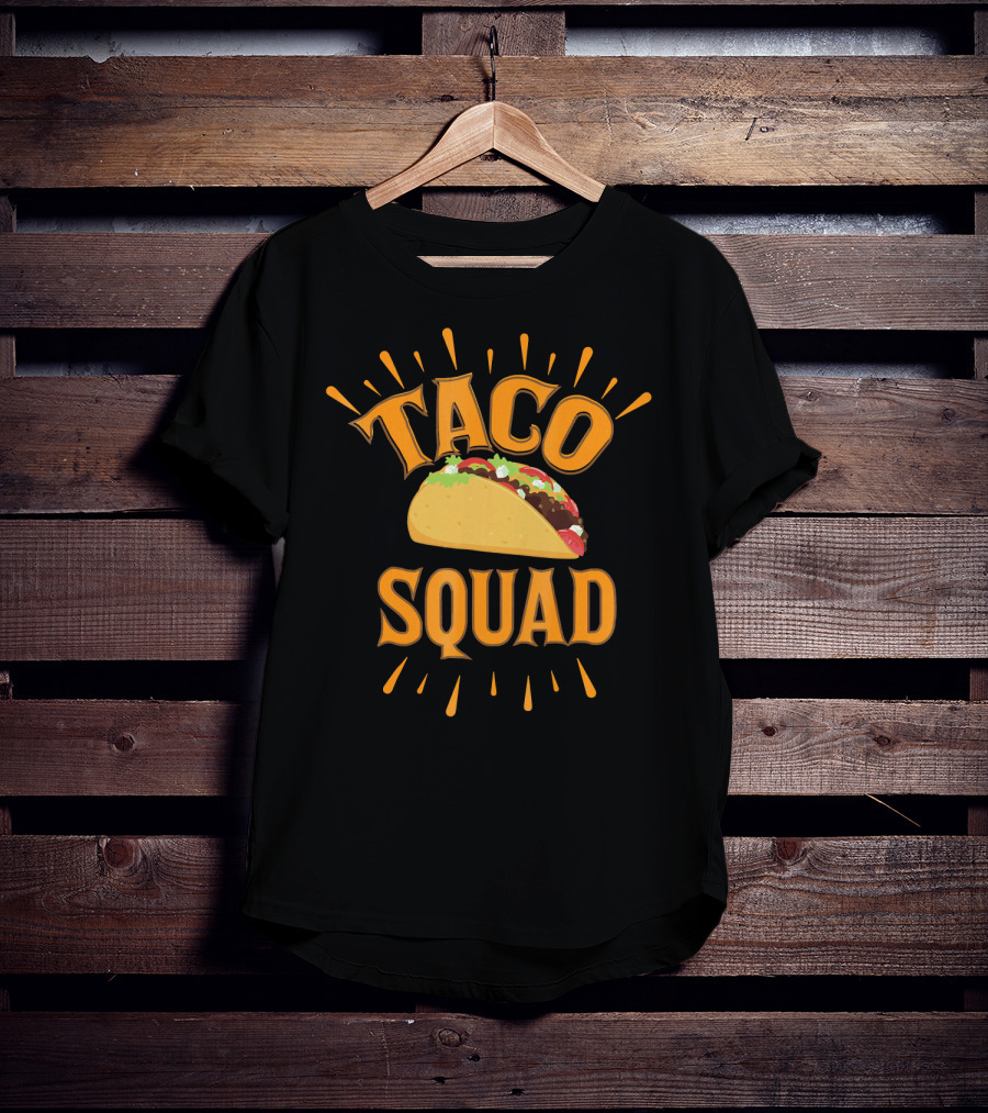 Taco Squad Funny Friends Taco T-Shirt