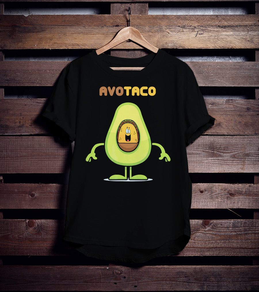 Avotaco Funny Avocado Taco Foodie T-Shirt