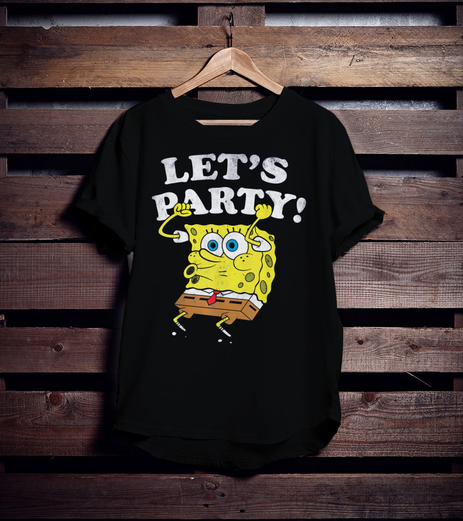 SpongeBob SquarePants Let's Party T-Shirt