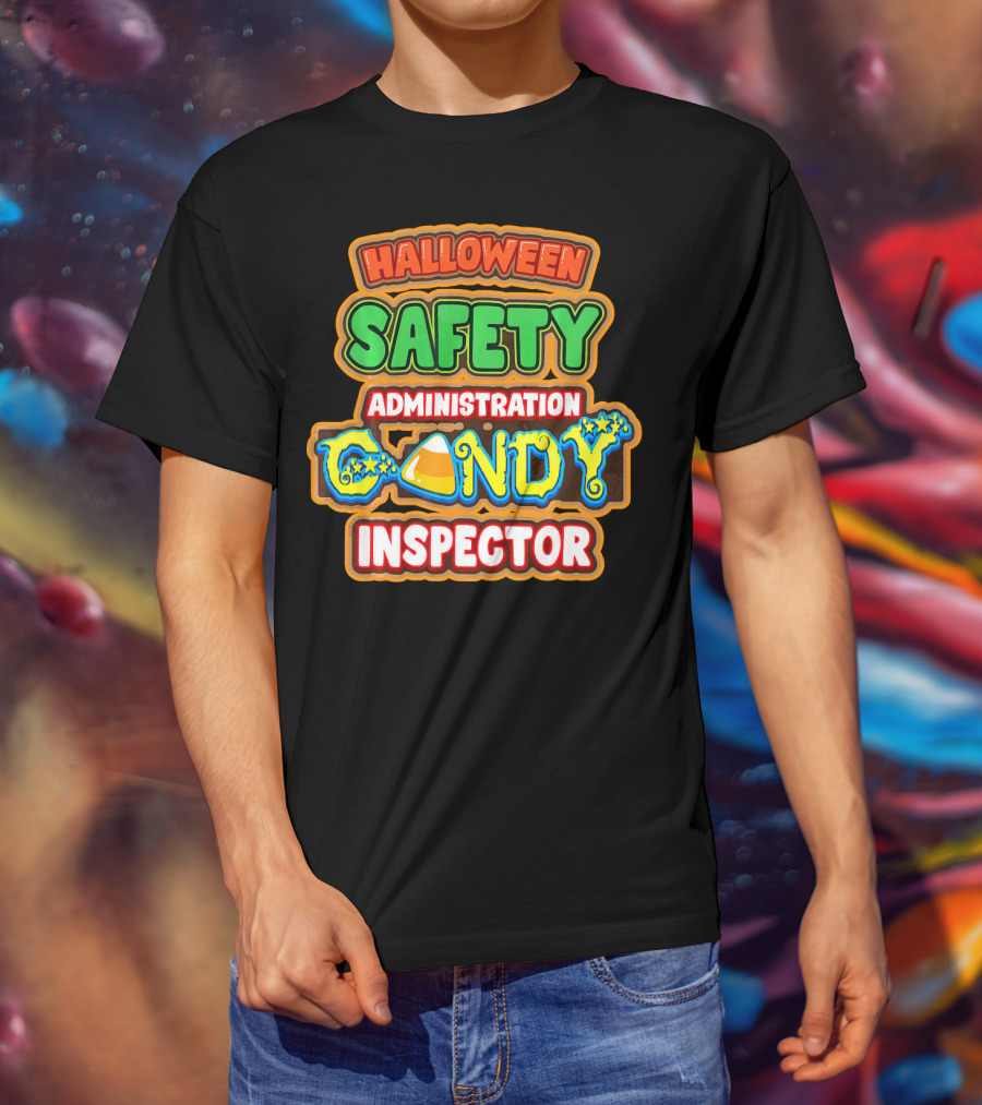 Halloween Safety Administration Candy Inspector T-Shirt