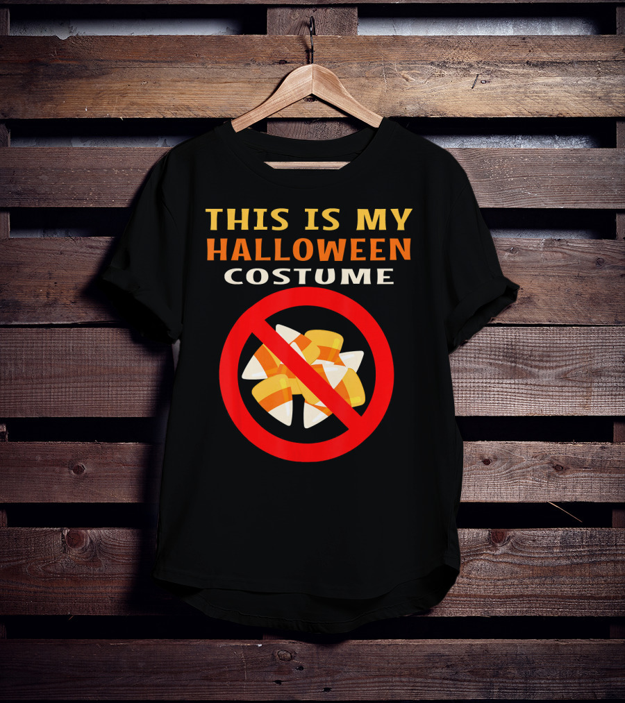 This Is My Halloween Costume Ban Candy Corn T-Shirt