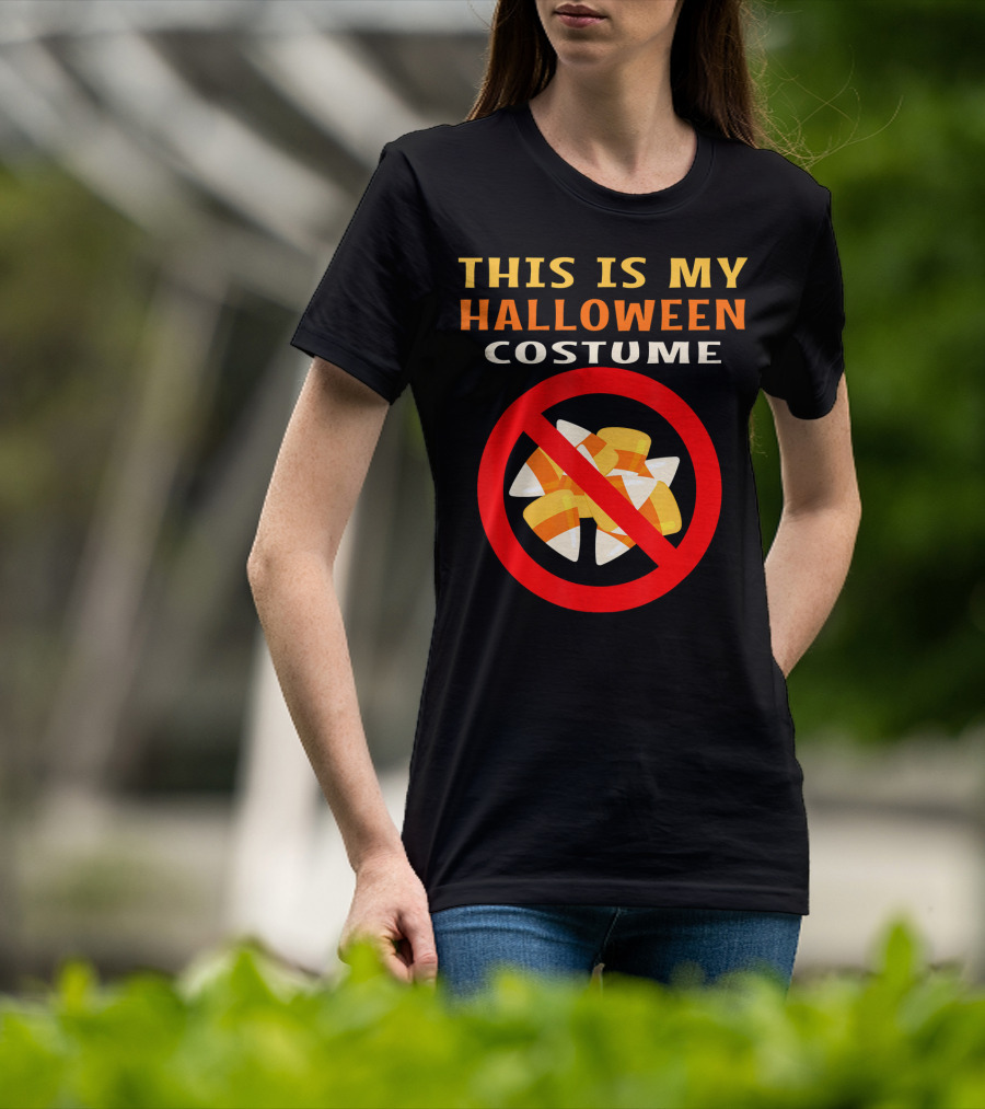 This Is My Halloween Costume Ban Candy Corn T-Shirt