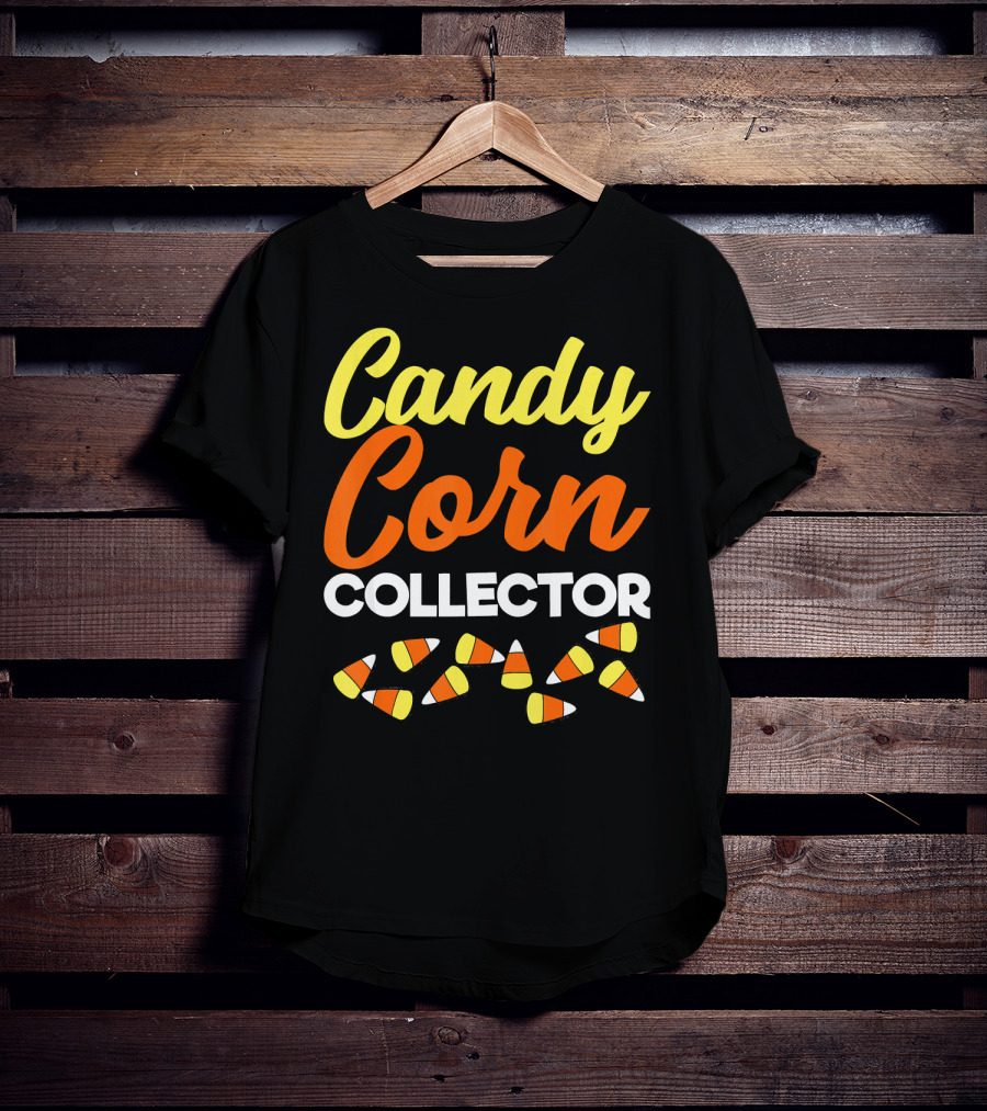 Candy Corn Collector Halloween Treat Enthusiast T-Shirt