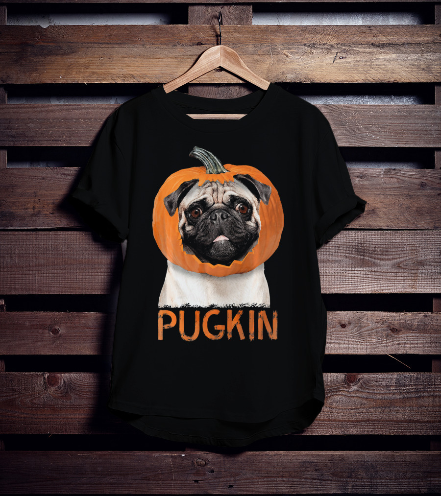 Pugkin Pug Pumpkin Pie Puppy T-Shirt
