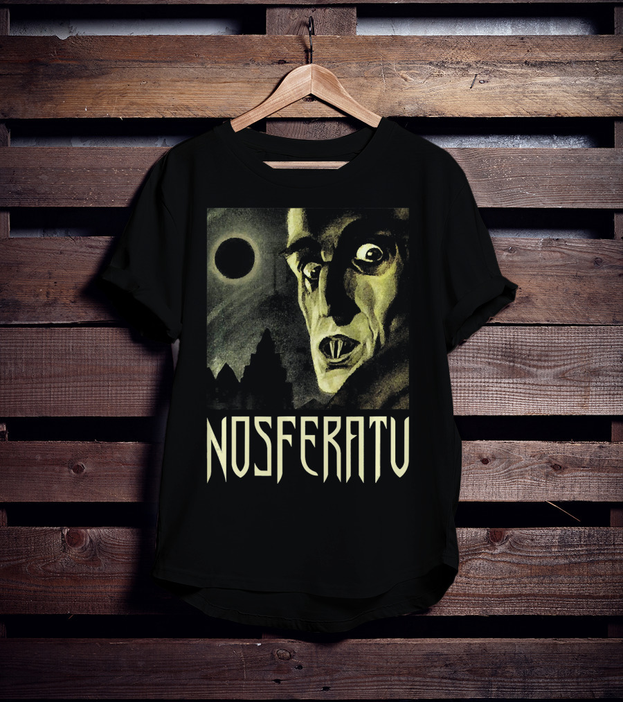Nosferatu Vintage Horror Film Vampire Eclipse T-Shirt